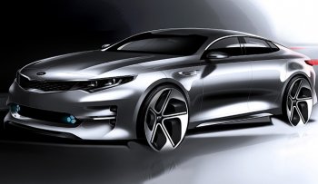 Рассекречена внешность автомобиля Kia Optima нового поколения