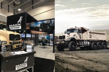 Компания Mack представила новые дизельные самосвалы специально для армии США