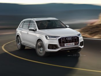 Производители назвали срок, к которому привезут обновленный Audi Q7 в Россию
